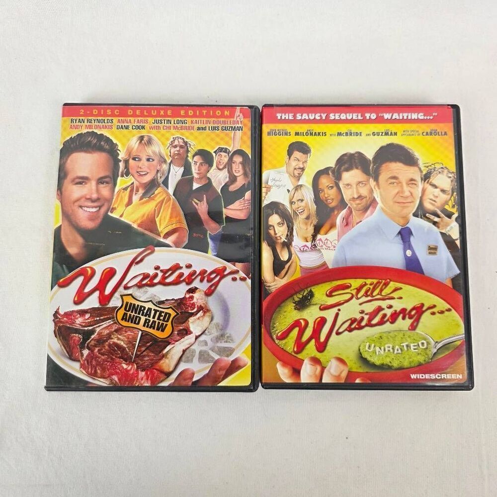 Waiting Still Waiting DVD Lot Unrated Comedy 2